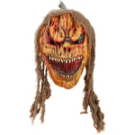 Pumpkin Ghost Braided Wig Cosplay Mask Womens 6 | PricZone