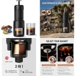 Portable 2 in 1 Espresso Coffee Maker 1 | PricZone
