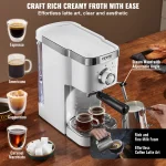 SucceBuy 15 Bar Espresso Machine with Frother 4 | PricZone