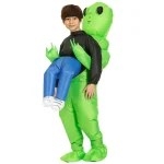 Green Alien Inflatable Costume for Adults 6 | PricZone