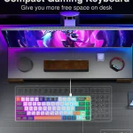 SOLAKAKA SK968 68 Key RGB Gaming Keyboard 6 | PricZone