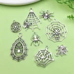 Antique Silver Halloween Charms 10 or 13pcs 4 | PricZone