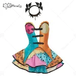 MEOWCOS Gothic Corset Skirt Set with Headband 1 | PricZone