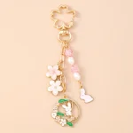 Cute Rabbit Wreath Keychain for Women and Girls 3 | PricZone