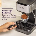 4Shot Steam Espresso Latte Maker with Frother 3 | PricZone 4 Shot Steam Espresso Latte Maker with Frother 3 | PricZone