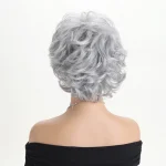 Colored Synthetic Long Straight Wig with Bangs 4 | PricZone