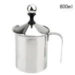 Stainless Steel Double Mesh Milk Frother 400800ml 4 | PricZone