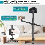 Camera Desk Mount with Magic Boom Arm 6 | PricZone