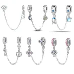925 Sterling Safety Chain Clip for Charm Bracelets 1 | PricZone