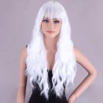 Noble White Long Wavy Cosplay Wig 26 Inch 2 | PricZone