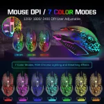 MANBASNAKE T11 Gaming Keyboard Mouse Combo 3 | PricZone