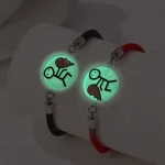 Luminous Sun Moon Couples Rope Bracelets Set 2 | PricZone