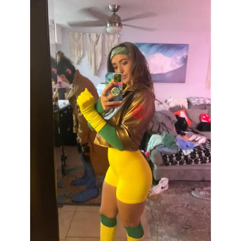 Rogue X Men Cosplay Jacket Womens Embroidered 2 | PricZone Rogue X Men Cosplay Jacket Womens Embroidered 2 | PricZone