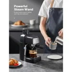 Compact 800W Espresso Machine with Steam Wand 4 | PricZone