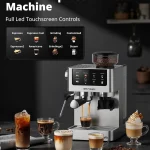 20 Bar Espresso Maker with Burr Grinder 2 | PricZone