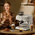 20 Bar Espresso Maker with Grinder and Frother 6 | PricZone