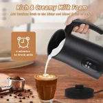 4 in 1 Electric Milk Frother and Steamer 350ml 6 | PricZone