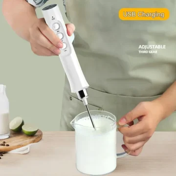 3-in-1 Wireless Handheld Milk Frother 2