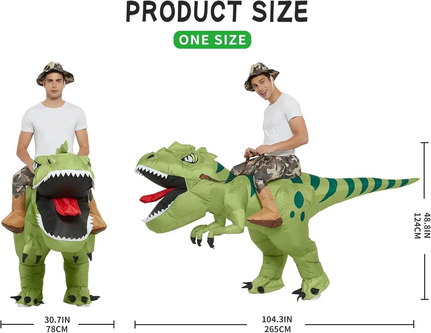 Adult RideOn Inflatable TRex Costume 4 | PricZone Adult Ride On Inflatable T Rex Costume 4 | PricZone