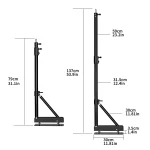 Adjustable Wall Mount Boom Arm for Studio Lights 2 | PricZone