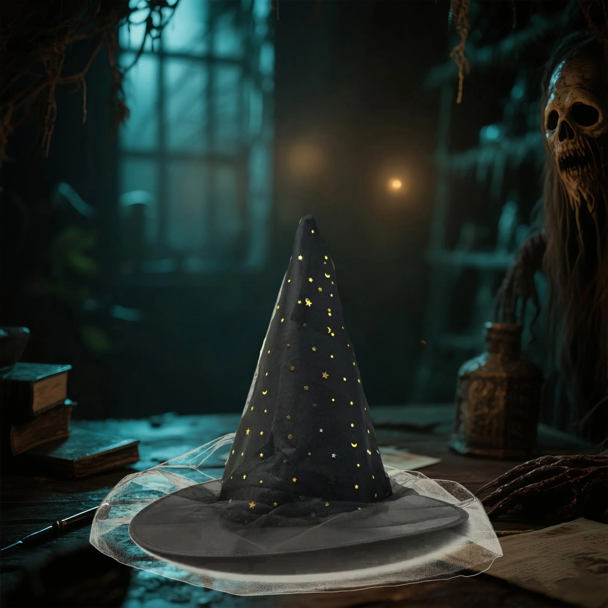 Sequined witch hat product image 5