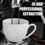 20 Bar Espresso Maker with Grinder and Frother 3 | PricZone