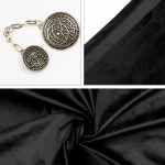 Viking Hooded Cape Medieval Black Cloak 6 | PricZone