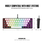 RGB Wired Game Keyboard Waterproof Portable 6 | PricZone