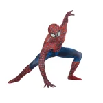 Unisex Blue Web Hero Suit with Removable Mask 4 | PricZone