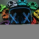 LED Purge Glow Mask for Halloween Cosplay 3 | PricZone