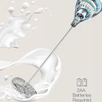 Electric Milk Frother Wand for Coffee Drinks 3 | PricZone