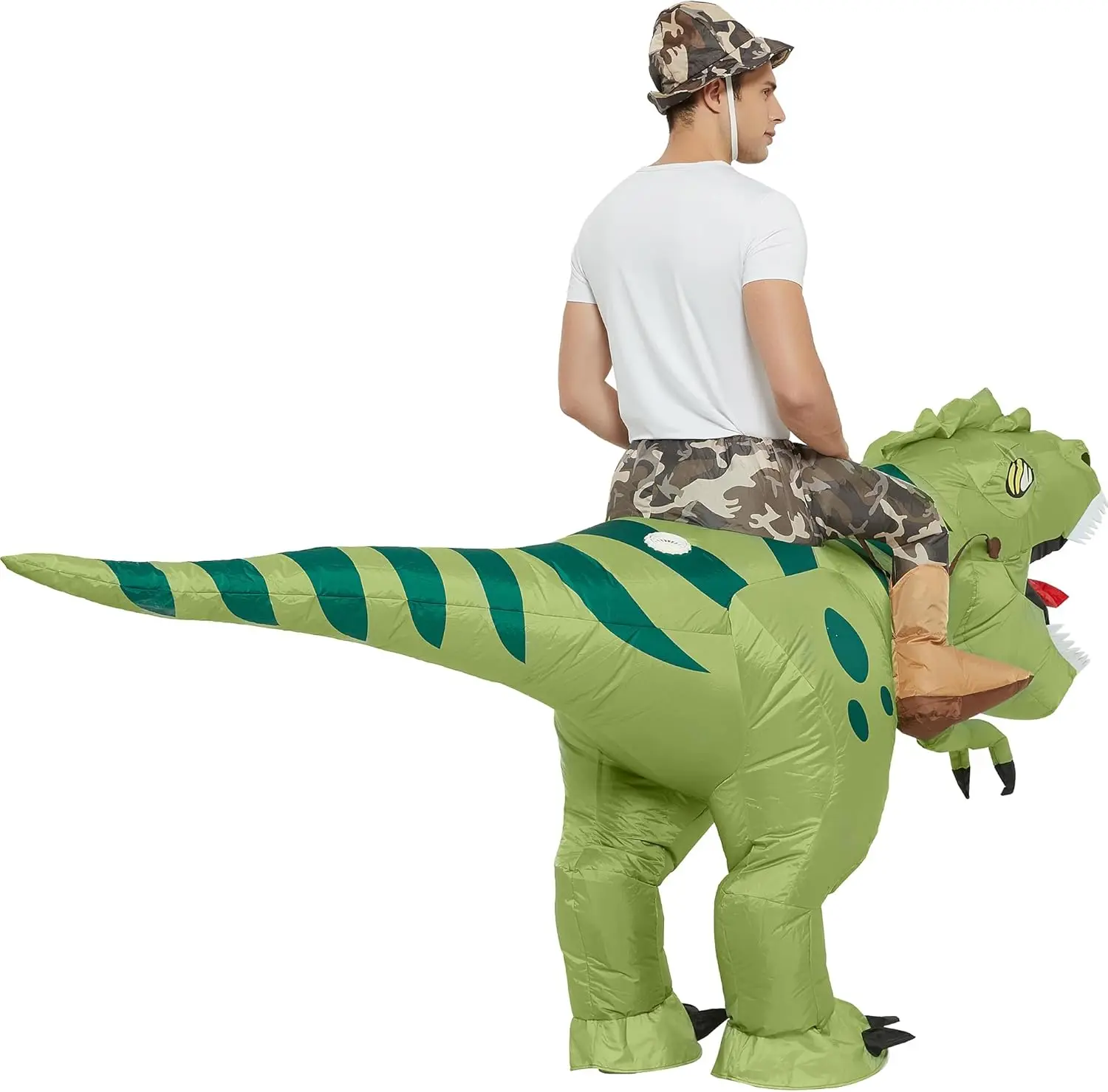 Adult RideOn Inflatable TRex Costume 6 | PricZone Adult Ride On Inflatable T Rex Costume 6 | PricZone