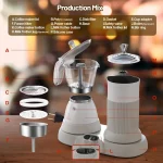 2 in 1 Espresso Maker with Milk Frother 3 | PricZone