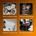 TC530 Espresso Machine with Grinder 6 | PricZone