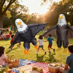 Adult Inflatable Eagle Costume Halloween Cosplay 2 | PricZone