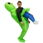 Green Alien Inflatable Costume for Adults 5 | PricZone