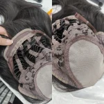 Long Straight Black Headband Lace Front Wig 5 | PricZone