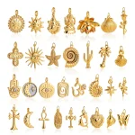 Moon Star Sun Evil Eyes Pendants Stainless 2 | PricZone