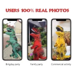 Kids T Rex Inflatable Dinosaur Mascot Costume 3 | PricZone