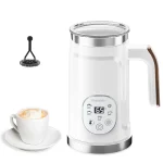 BioloMix 5 in 1 Milk Frother LED Touch Hot Cold 6 | PricZone