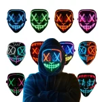LED Purge Glow Mask for Halloween Cosplay 1 | PricZone