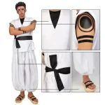 Ryomen Sukuna JJK Mens White Cosplay Costume Set 2 | PricZone