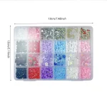 Mixed Nail Art Charms Set   Ribbons Bows Flowers 6 | PricZone