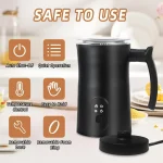 4 in 1 Electric Milk Frother and Steamer 350ml 3 | PricZone