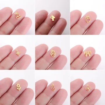 Stainless Steel Cat Flower Owl Star Pendants 1 | PricZone