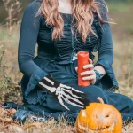 Halloween Skeleton Bone Pattern Leggings 2 | PricZone