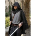 DAZCOS Renaissance Half Shoulder Cape Shawl Gothic 4 | PricZone