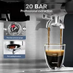 20 Bar Espresso Machine with GrinderFrother 4 | PricZone