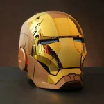 Golden Voice Control Cosplay Helmet Mask 4 | PricZone