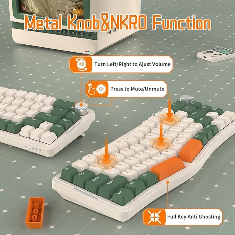 Alice 68 Keys Wired Gaming Keyboard USBC 6 | PricZone Alice 68 Keys Wired Gaming Keyboard USB C 6 | PricZone